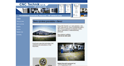 Desktop Screenshot of cnc-technik.sk