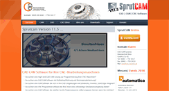 Desktop Screenshot of cnc-technik.de